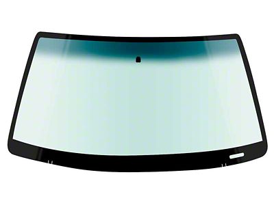 1982-1992 Camaro Front Windshield Glass; with Inner Rear View Mirror Bracket; Tinted; with Shaded Band