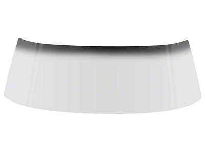 1967-1969 Camaro Convertible Windshield Glass; Clear with Gray Shade Band