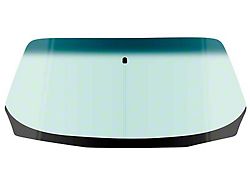 1970-1981 Camaro Windshield Glass with Antenna - Light Green Tint With Blue/Green Shade