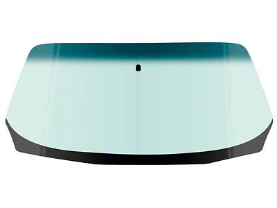 1970-1981 Camaro Windshield Glass with Antenna - Light Green Tint With Blue/Green Shade