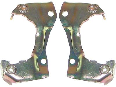 1969 Camaro Single Piston Caliper Brackets; RH and LH; Pair