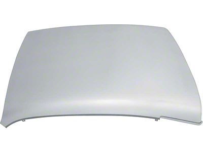 1970-1974 Camaro Roof Panel Skin; Silver Weld-Thru Primer
