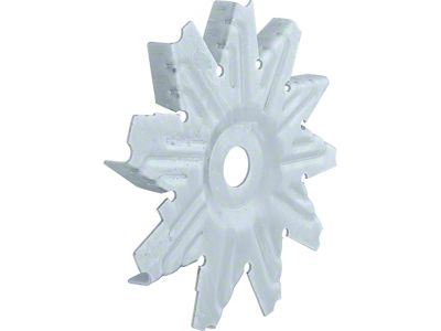 1967-1977 Camaro Alternator Fan Blade; 10-Blade