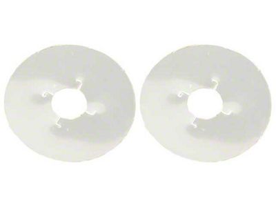 1967-1987 Camaro Door Lock Striker Washer; Pair