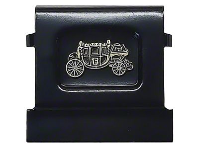 1967 Camaro Gold Stagecoach Push Button; Seat Belt