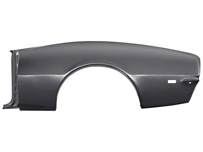 1968 Camaro Quarter Panel Repair Skin; with Door Jamb Section; LH; Drivers Side