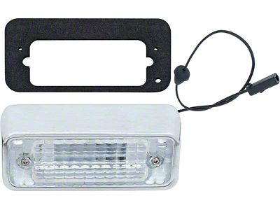 1969 Camaro RS Back Up Lamp Assembly; Drivers Side
