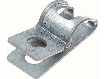 1981 Camaro Fuel and Brake Line Clip; Dual Line 3/8-Inch and 1/4-Inch