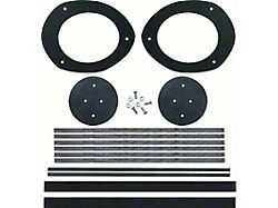 Dash Fresh Air Duct Seal Set; w/Astro Ventilation; OER (1968 Camaro)