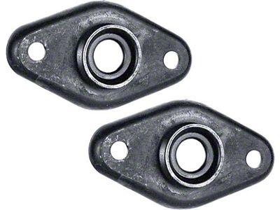 1967-1969 Camaro Rear Shock Upper Mounting Plate; Pair