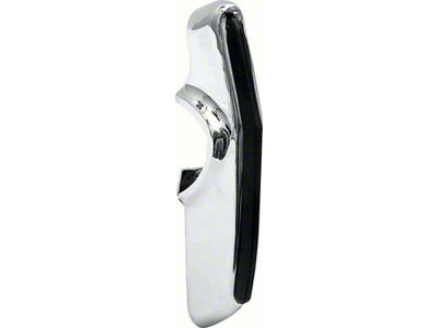 1967-1968 Camaro Rear Bumper Guard; Deluxe; with Rubber Insert; Each
