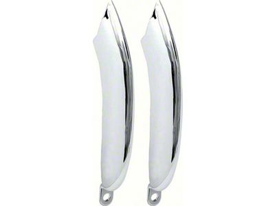 1969 Camaro Rear Bumper Guard Set; Lower; Pair