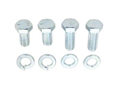 1967-1968 Camaro Rear Bumper Guard Hardware; Set