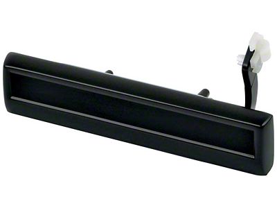 1982-1992 Camaro Exterior Door Handle; Black; LH