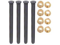 1970-1981 Camaro Door Hinge Repair Set; Except with 15mm OD Bushings