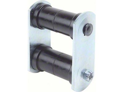 1967-1969 Camaro Rear Leaf Spring Shackle; LH or RH Side; Each