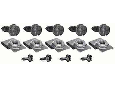 1967-1969 Camaro Front Spoiler Installation Hardware Set