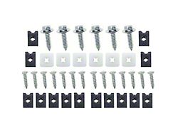 1969 Camaro Front Grill Fastener Kit; 40 Piece Set
