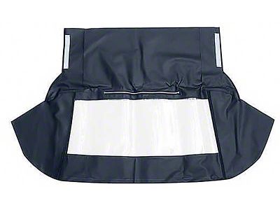 1967-1969 Camaro Convertible Plastic Window Assembly; OE Style; Vinyl; Blue