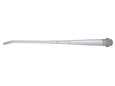 1967-1969 Camaro Windshield Wiper Arm; 13-Inch Long; Silver; Each