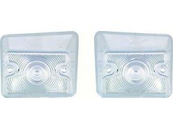 1967-1968 Camaro Rally Sport Park Lamp Lens; Pair
