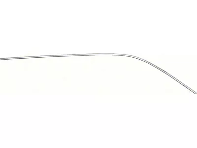1967-1969 Camaro Coupe Roof Drip Molding; LH Drivers Side