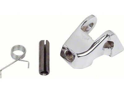1967-1969 Camaro Convertible Top Latch Knuckle; with Pin and Spring; LH; Various Models