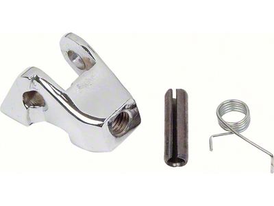 1967-1969 Camaro Convertible Top Latch Knuckle; with Pin and Spring; RH; Various Models