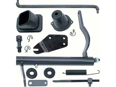 1967 Camaro Clutch Linkage Kit; Big Block