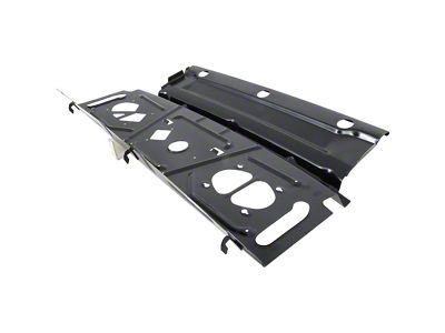 1967 Camaro Rear Seat Speaker Shelf Panel; Coupe; with EDP Coating