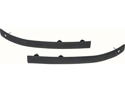 1978-1992 Camaro Rear Bumper Cover Side Brackets; Pair