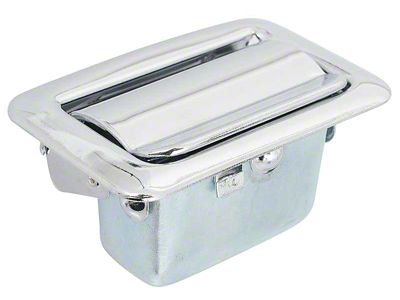 1968-1974 Camaro Rear Quarter Ash Tray Assembly; Smooth Lid; Each
