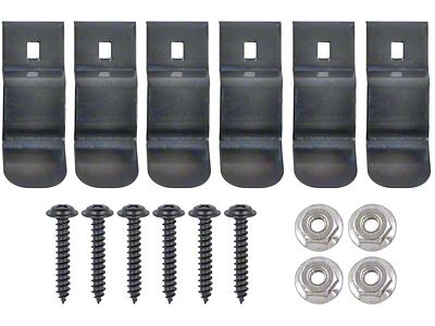 1969 Camaro Padded Dash Mounting Hardware Set