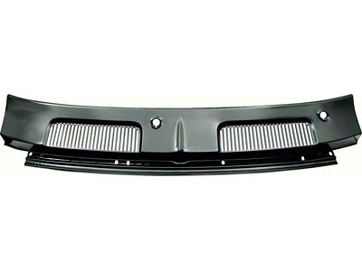 1967-1969 Camaro Cowl Top Vent Grill Panel; EDP coated
