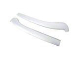 1968-1969 Camaro Convertible Windshield Header Molding; Satin Painted Finish; RH and LH; Pair