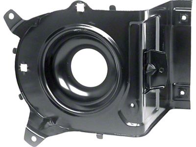 1968 Camaro Headlight Housing; Standard; RH Passenger Side; EDP Coated
