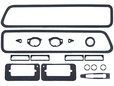 1969 Camaro Exterior Paint Seal Set; Standard and RS Models