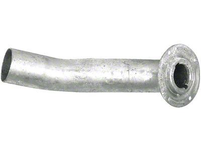1967-1968 Camaro Fuel Tank Filler Neck; Zinc Plated