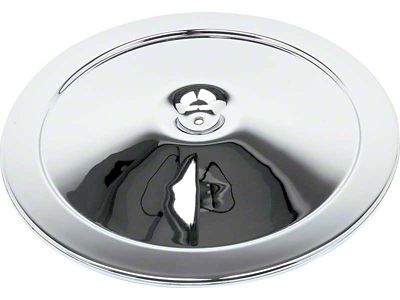 1967-1972 Camaro 14-Inch Open Element Chrome Air Cleaner Lid