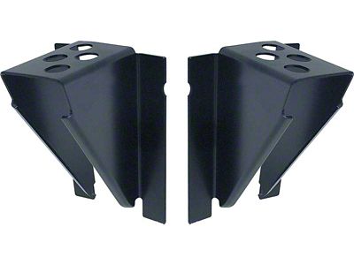 1969 Camaro Trunk Floor to Rear Panel Inner Brace; EDP Coated