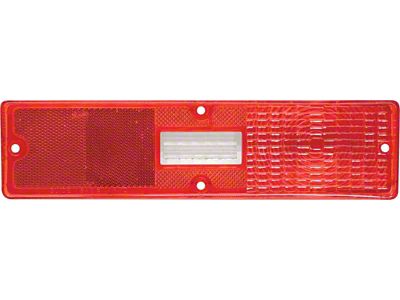 1970-1971 Camaro Rectangular Backup Lens; Passenger Side