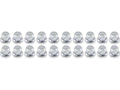 1982-1992 Camaro 12mm 1.5 Chrome Lug Nut for Factory GM Aluminum Wheel - Set of 20 - Metric M12 X 1.5