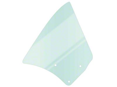 1967-1969 Camaro Rear Quarter Window Glass; Tinted Glass; Coupe; RH Passenger Side