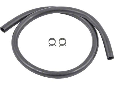 1972-1992 Camaro Radiator Overflow Hose; 3/8-Inch x 30-Inch