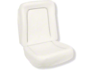 1967 Camaro Front Bucket Seat Foam; Deluxe Interior; Each