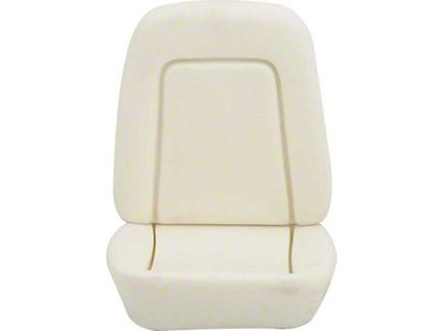 1969 Camaro Front Bucket Seat Foam; With Wire; Standard Interior
