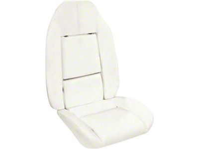 1971-1981 Camaro Front Bucket Seat Foam; w/ Seat Back Wire; Each
