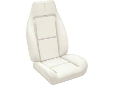 1982-1992 Camaro Standard Interior; High Back Front Bucket Seat Foam; w/ Seat Back Wire; Each; Made in the USA