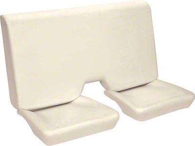 1973-1981 Camaro Standard Interior; Rear Seat Foam Set; Made in the USA