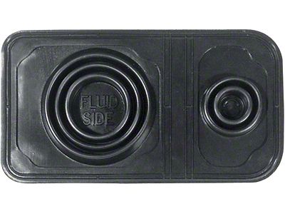 1970-1980 Camaro Master Cylinder Cover Diaphragm; Single Bail